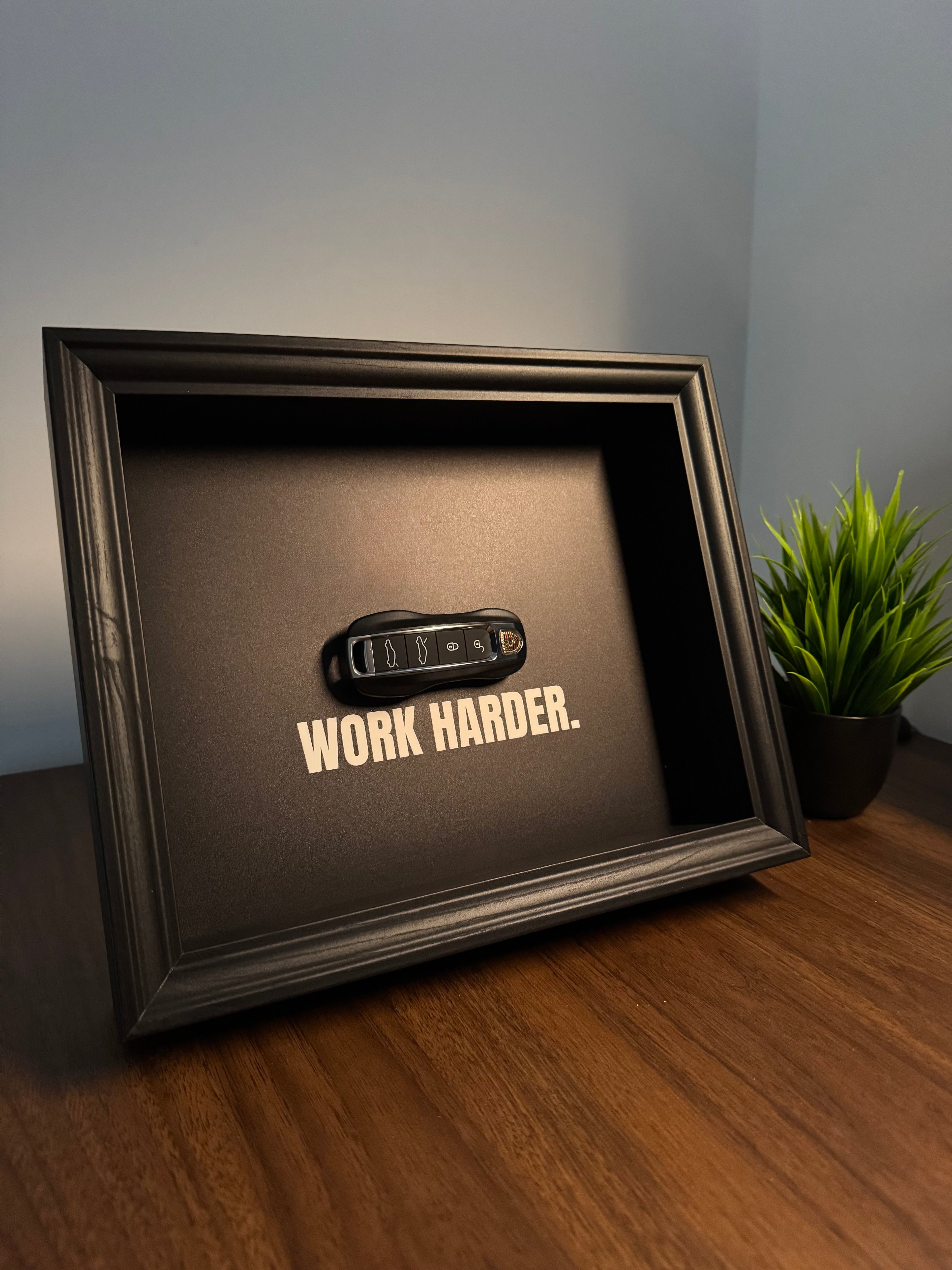 Porsche Key Frame – WORK HARDER
