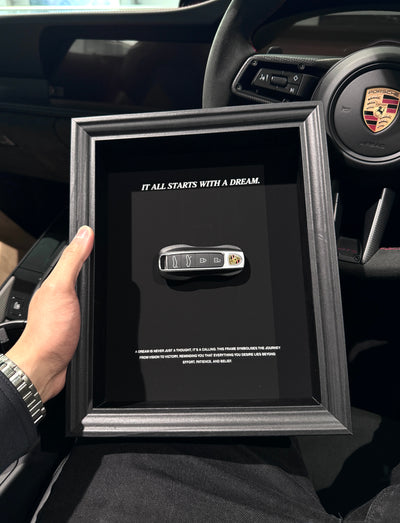 "It All Starts With A Dream" Frame - Porsche Edition