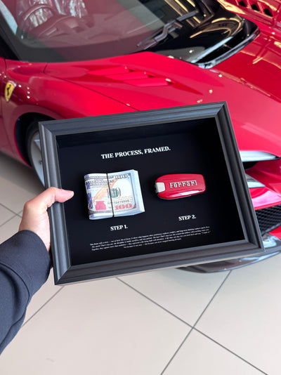 The Process, Framed -  Ferrari & USD Edition