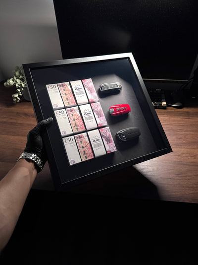The Wealth Display – GBP & Supercar Keys