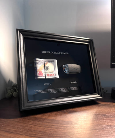 THE PROCESS, FRAMED – LAMBORGHINI & USD EDITION