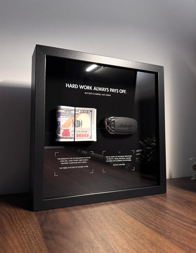 HARD WORK ALWAYS PAYS OFF – USD & LAMBORGHINI FRAME