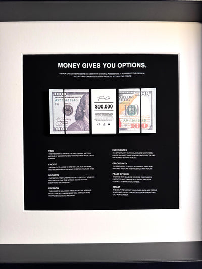 MONEY GIVES YOU OPTIONS - USD EDITION
