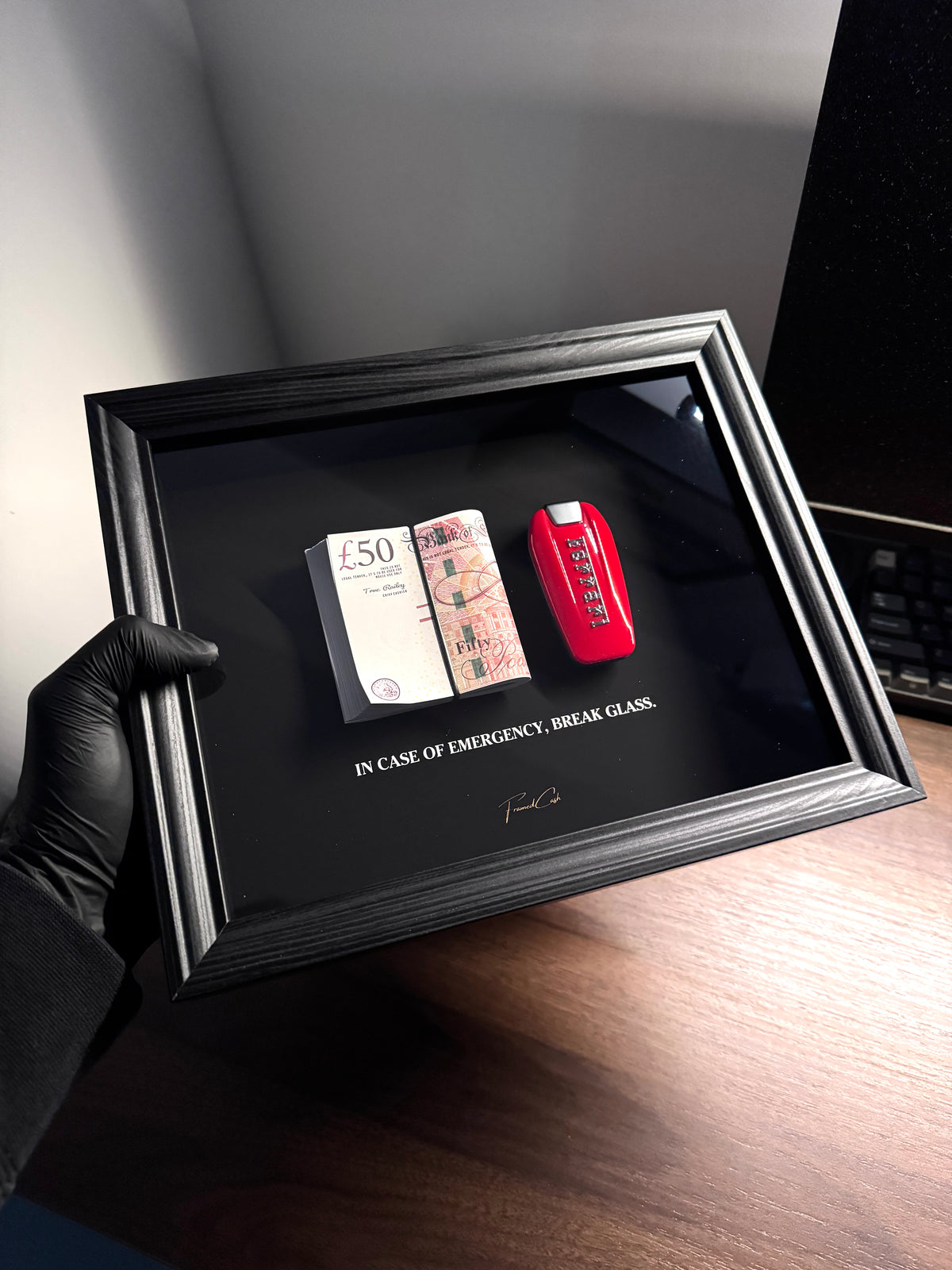 IN CASE OF EMERGENCY FRAME – FERRARI & GBP EDITION