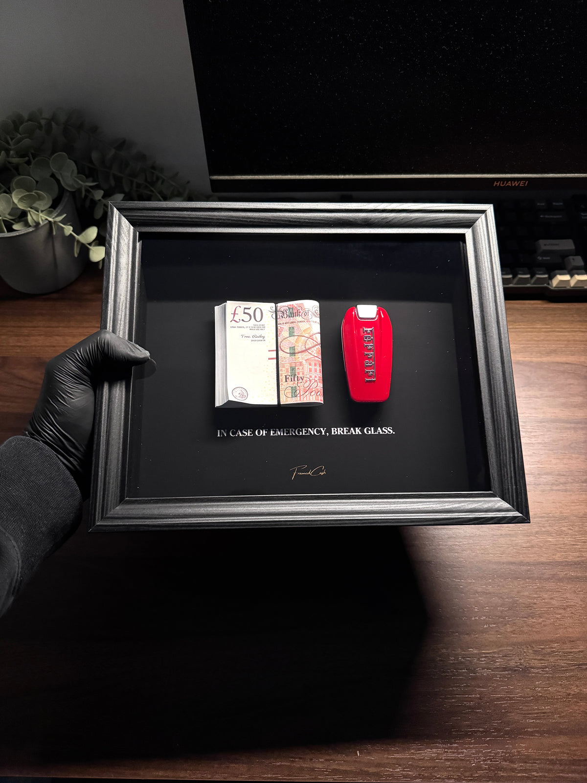 IN CASE OF EMERGENCY FRAME – FERRARI & GBP EDITION