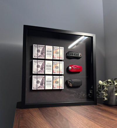THE WEALTH DISPLAY – USD & SUPERCAR KEYS