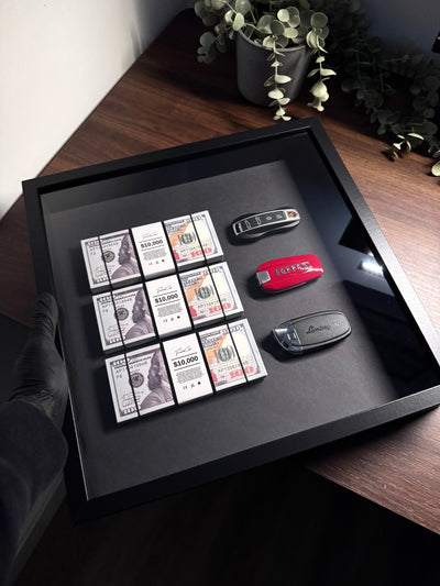THE WEALTH DISPLAY – USD & SUPERCAR KEYS