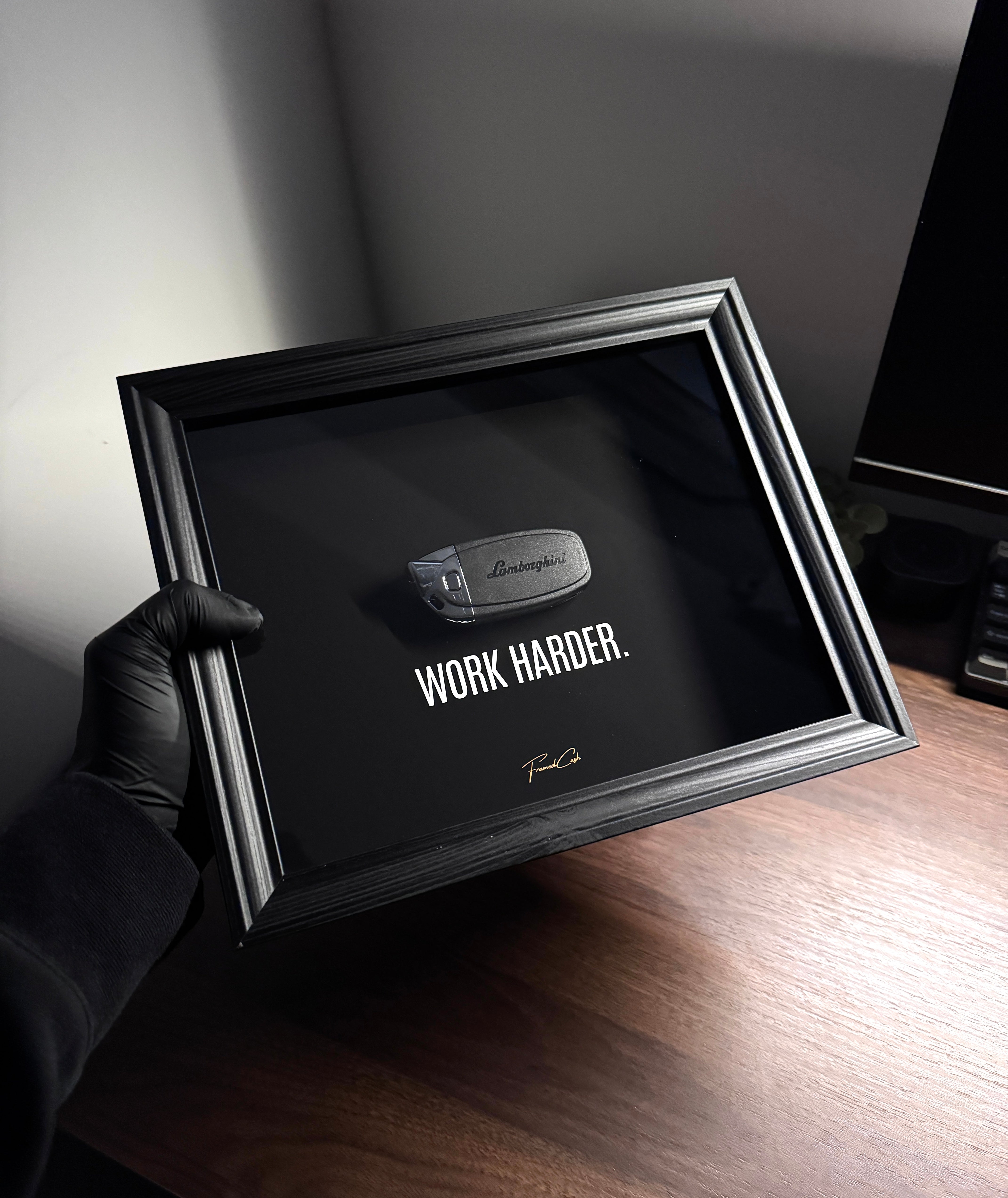 LAMBORGHINI KEY FRAMED – WORK HARDER