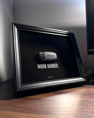 LAMBORGHINI KEY FRAMED – WORK HARDER