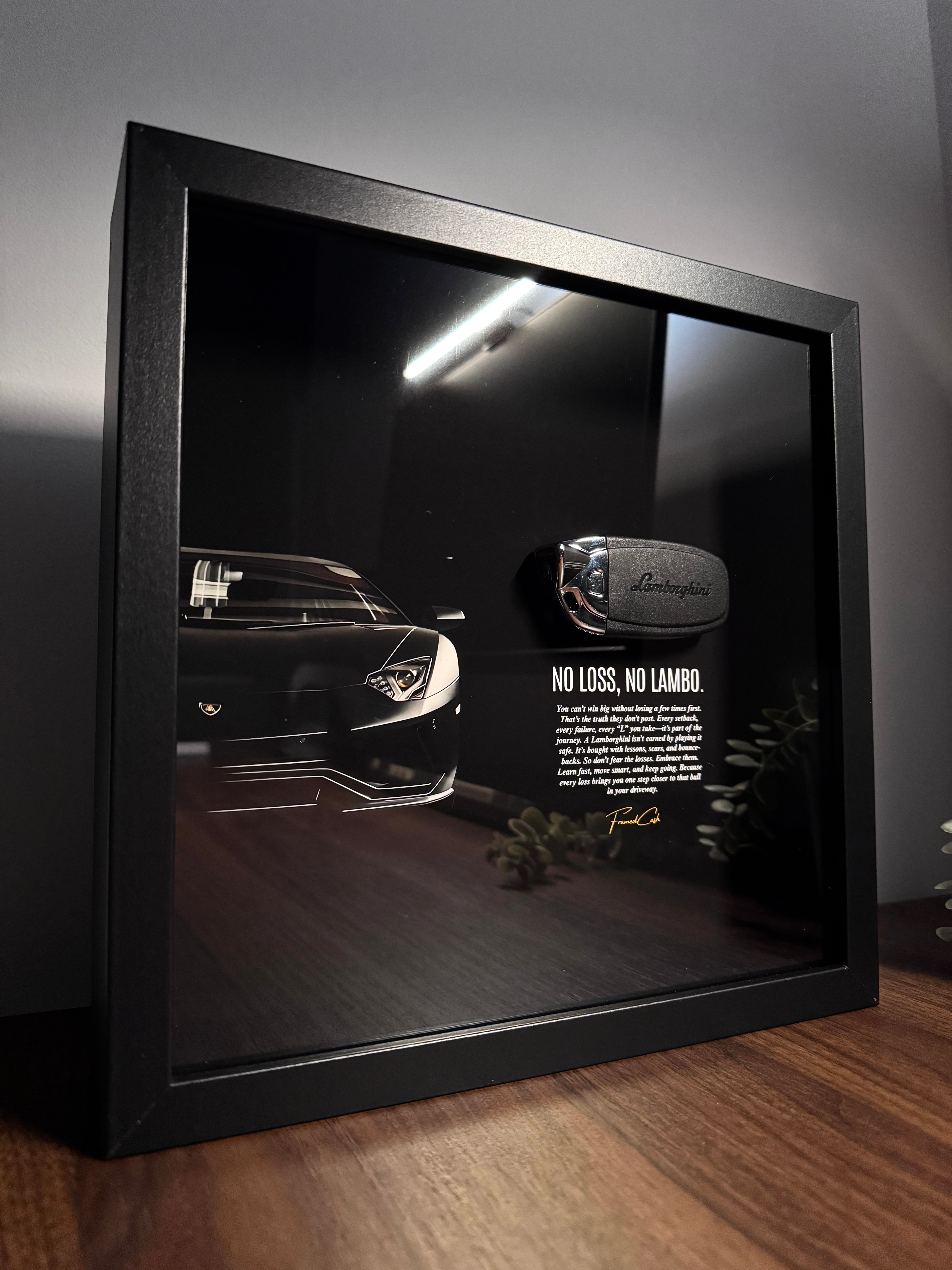 NO LOSS, NO LAMBO - LUXURY LAMBORGHINI KEY FRAME