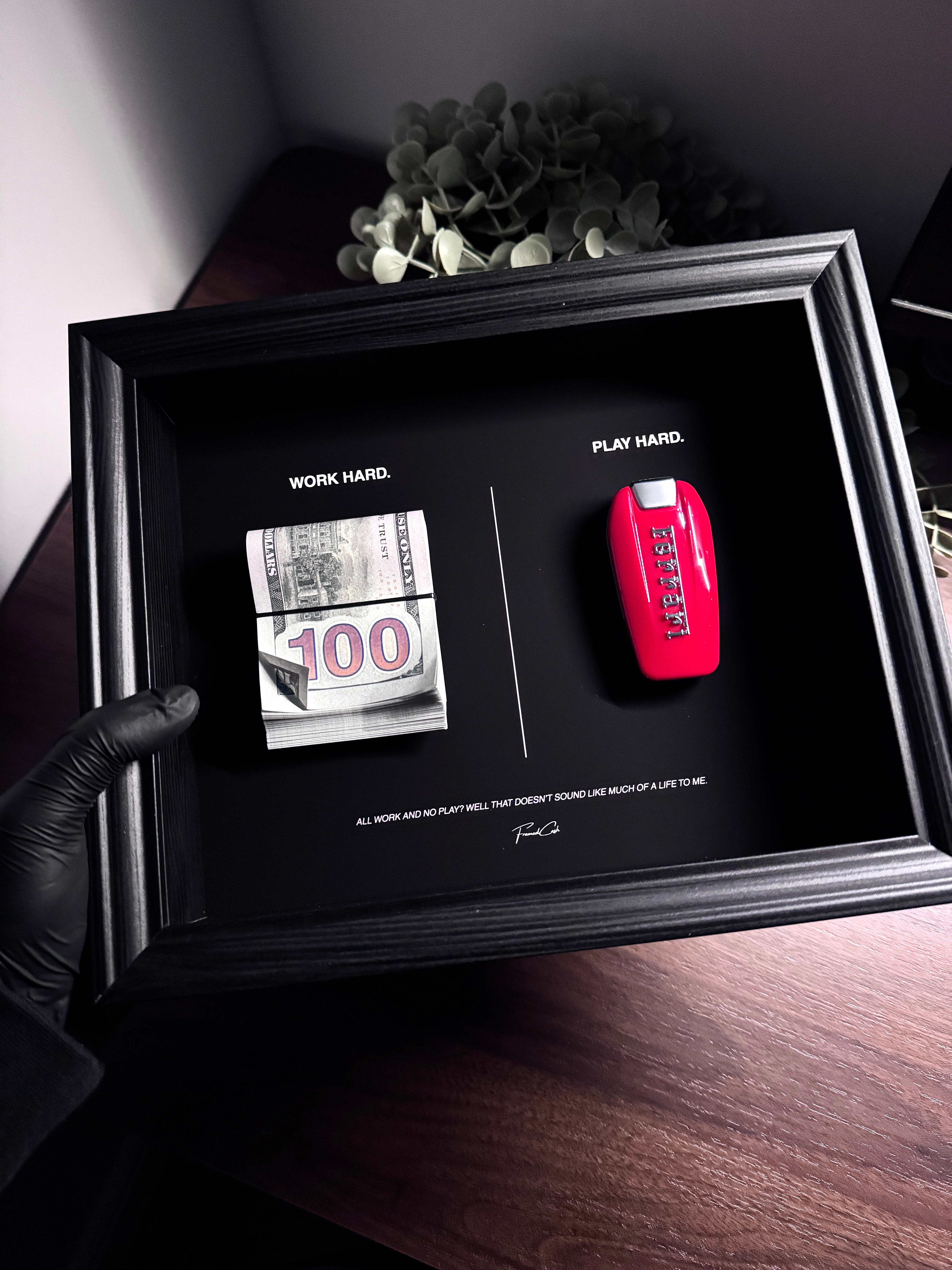 WORK HARD. PLAY HARD - USD & FERRARI EDITION.