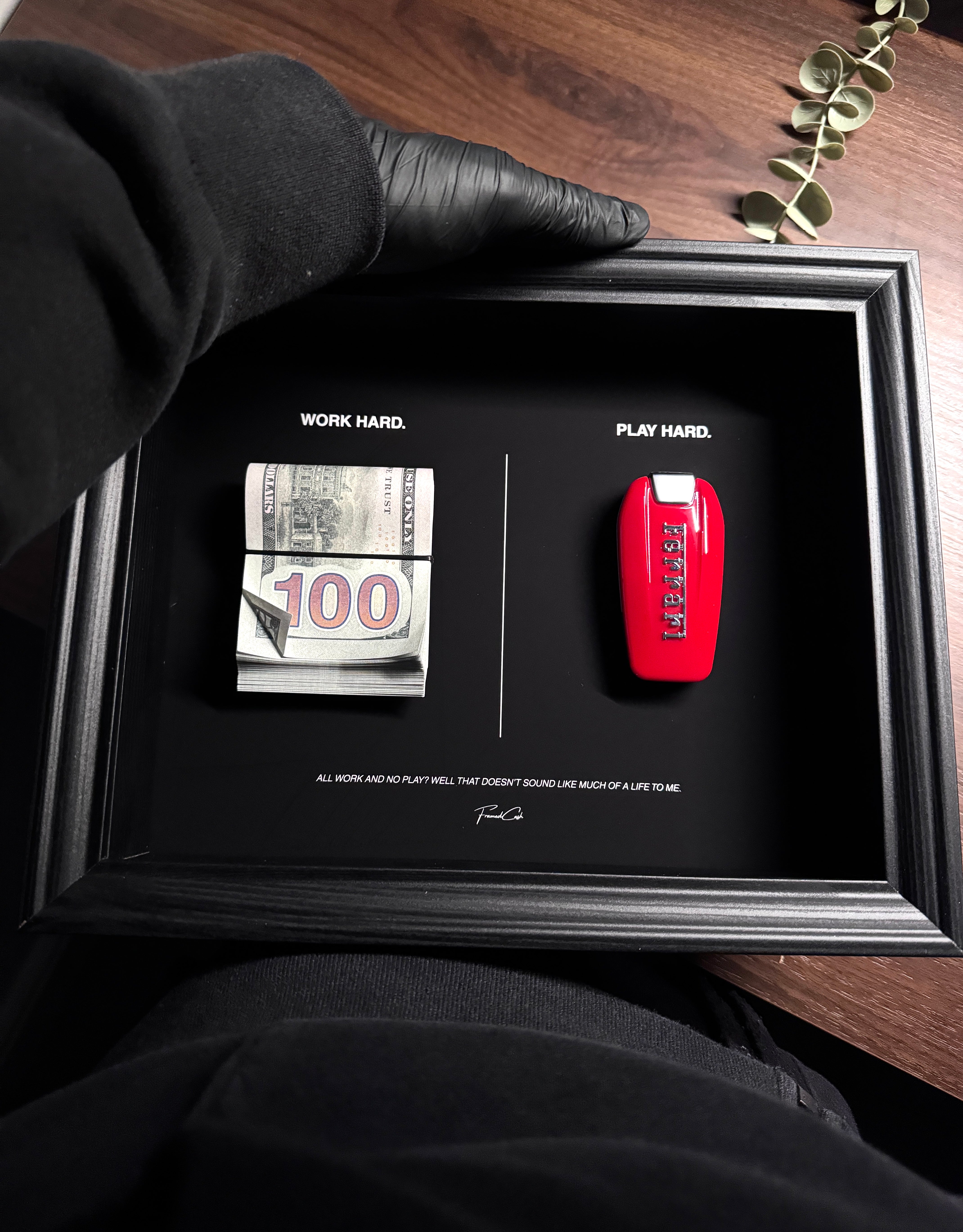 WORK HARD. PLAY HARD - USD & FERRARI EDITION.