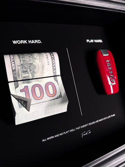 WORK HARD. PLAY HARD - USD & FERRARI EDITION.
