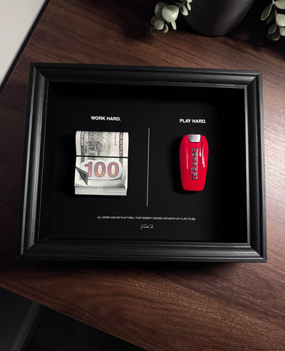 WORK HARD. PLAY HARD - USD & FERRARI EDITION.