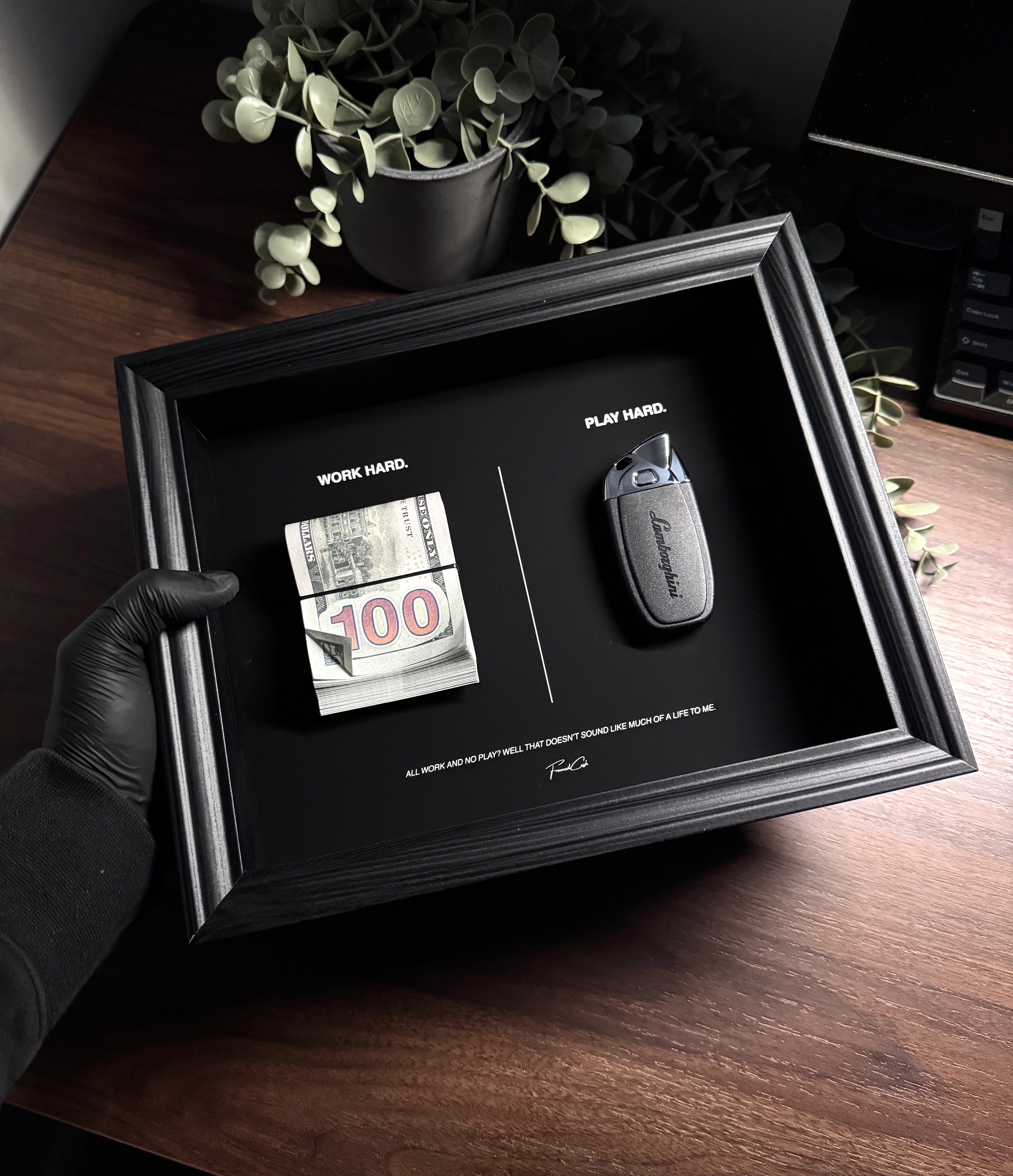WORK HARD. PLAY HARD - USD & LAMBORGHINI EDITION.