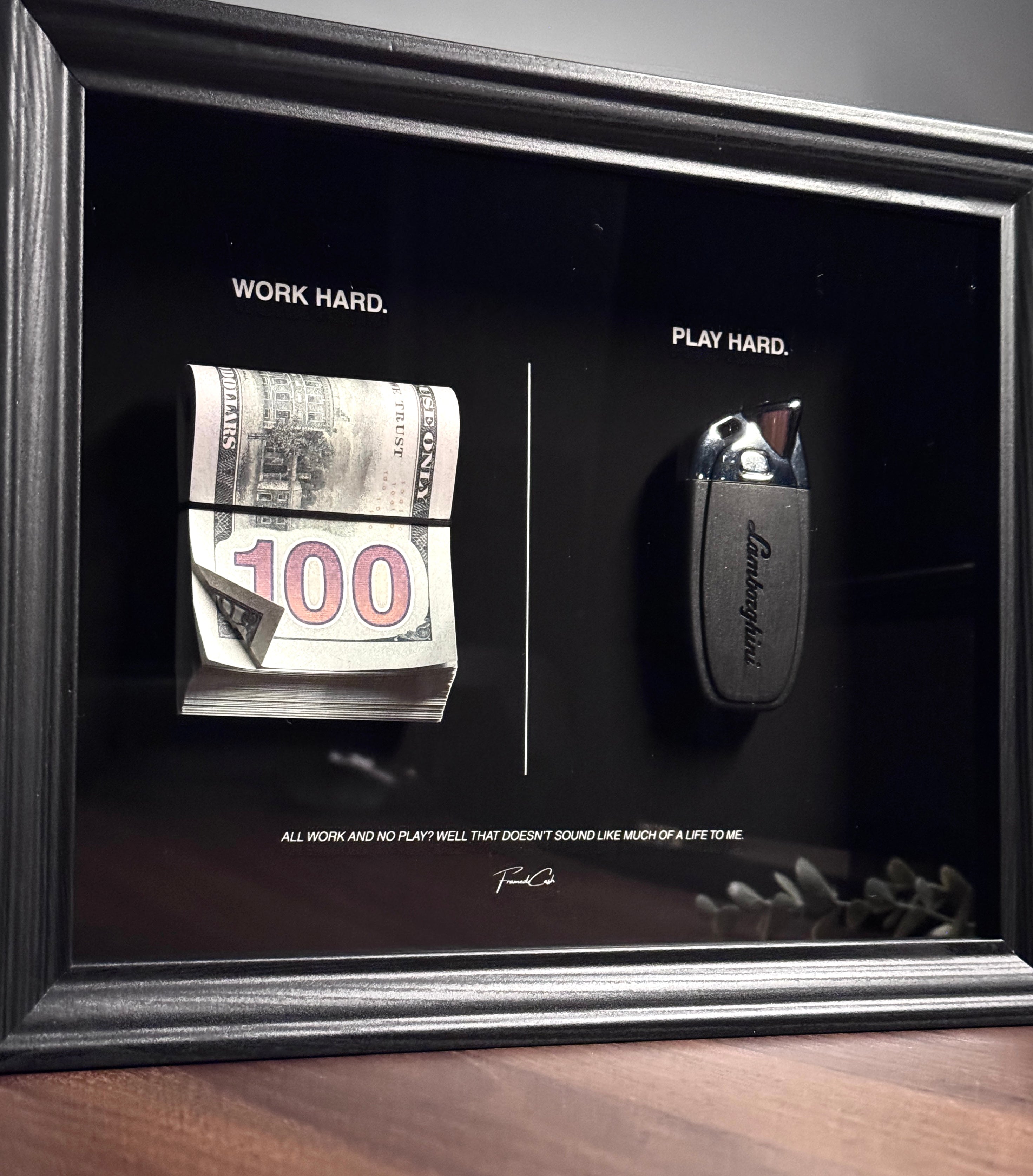 WORK HARD. PLAY HARD - USD & LAMBORGHINI EDITION.