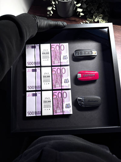 THE WEALTH DISPLAY – EURO & SUPERCAR KEYS