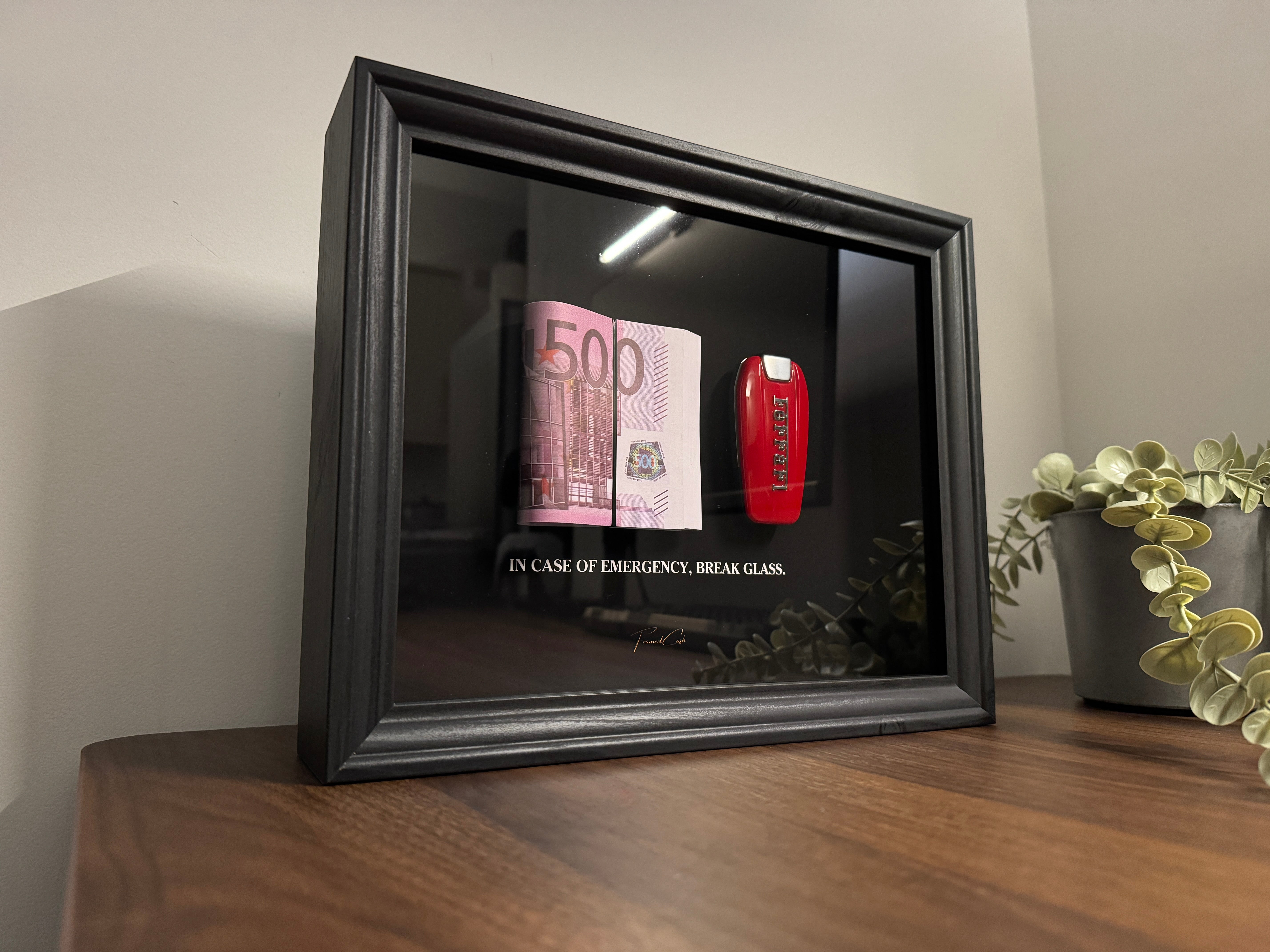 In Case of Emergency Frame - Ferrari & Euro Edition