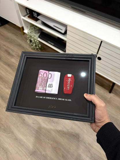 In Case of Emergency Frame - Ferrari & Euro Edition