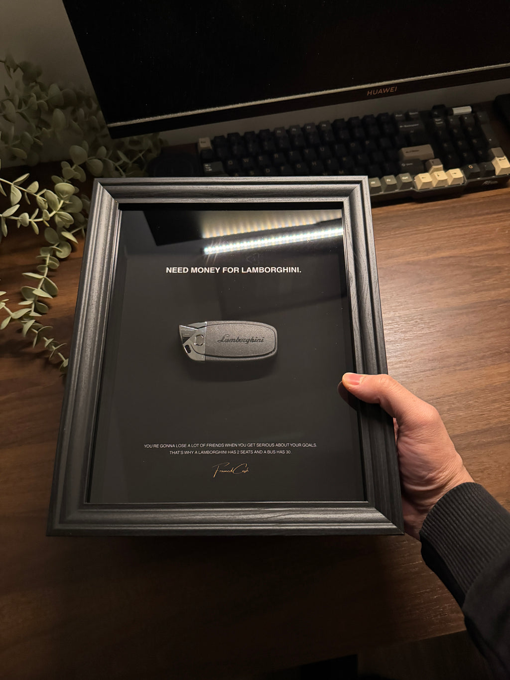 Need Money for Lamborghini | Motivational Lamborghini Key Frame