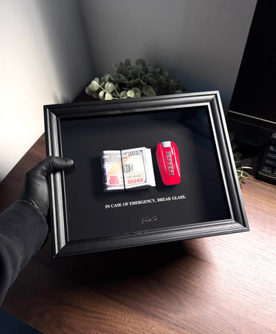 IN CASE OF EMERGENCY FRAME – FERRARI & USD EDITION