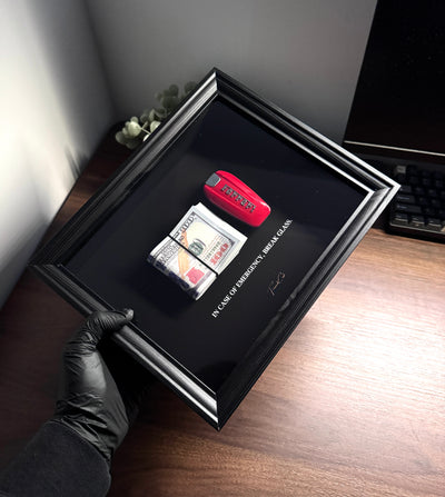 IN CASE OF EMERGENCY FRAME – FERRARI & USD EDITION
