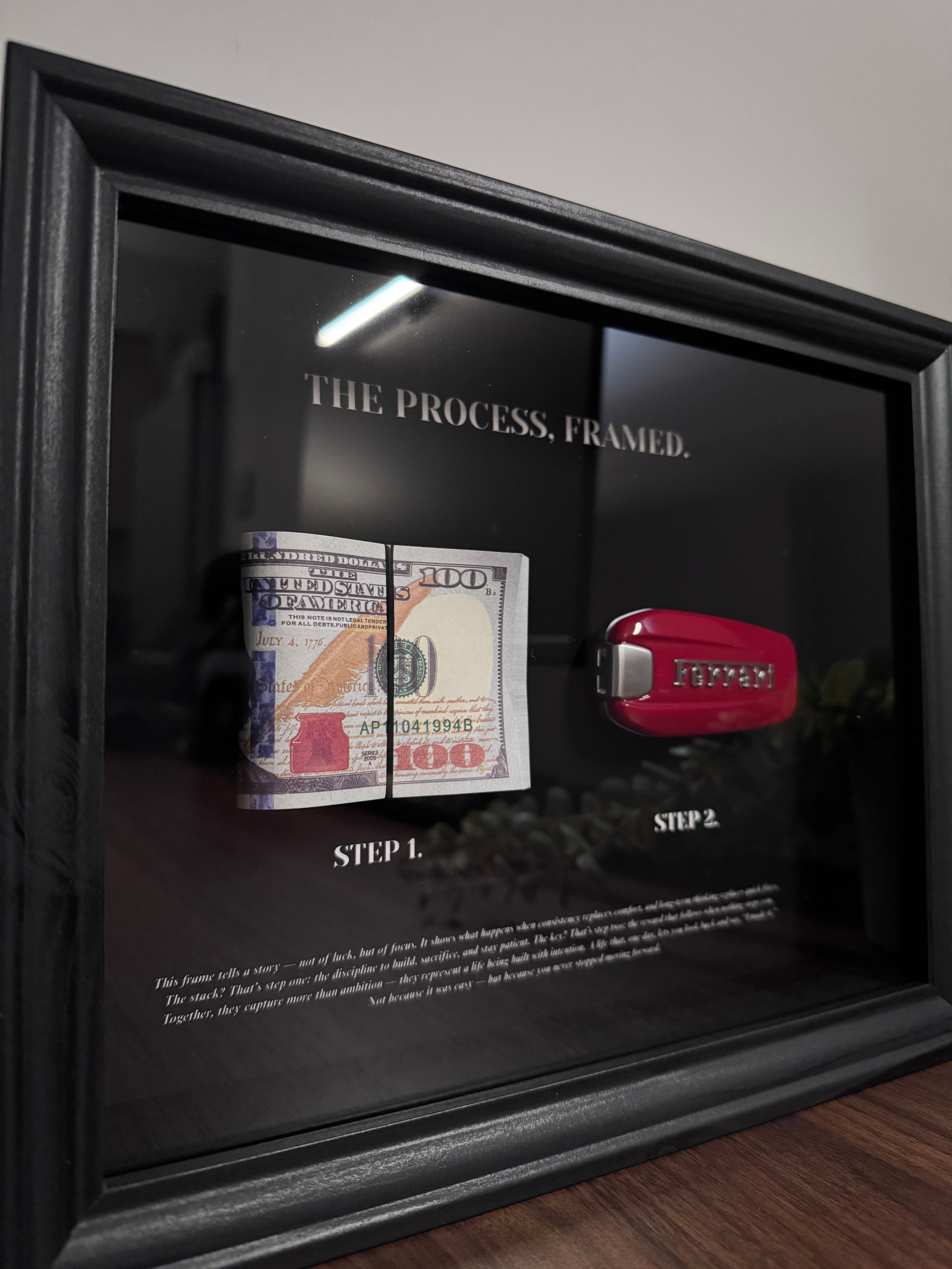 The Process, Framed -  Ferrari & USD Edition