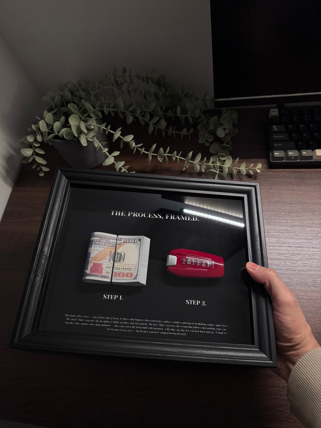 The Process, Framed -  Ferrari & USD Edition