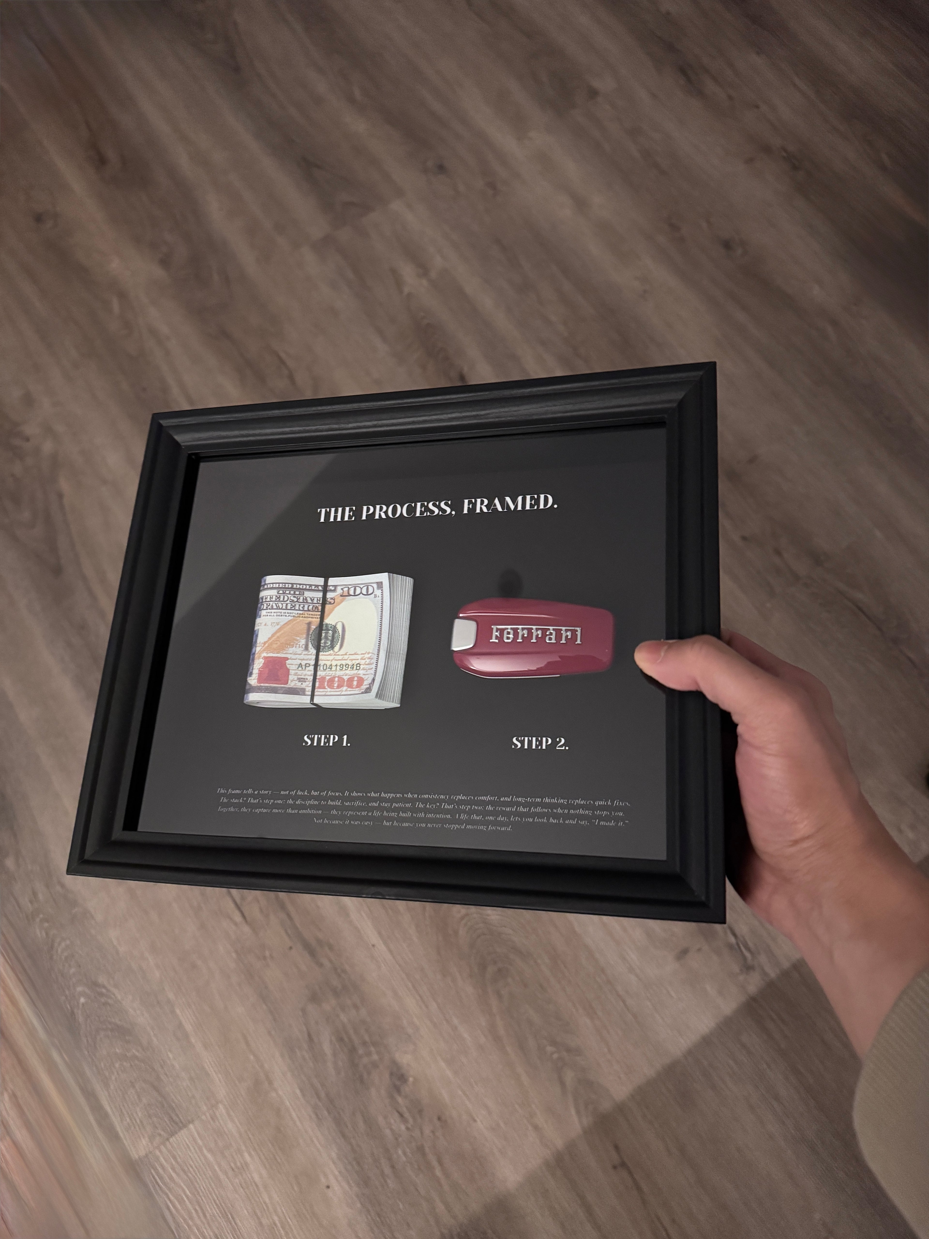 The Process, Framed -  Ferrari & USD Edition
