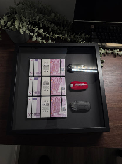 The Wealth Display – EURO & Supercar Keys