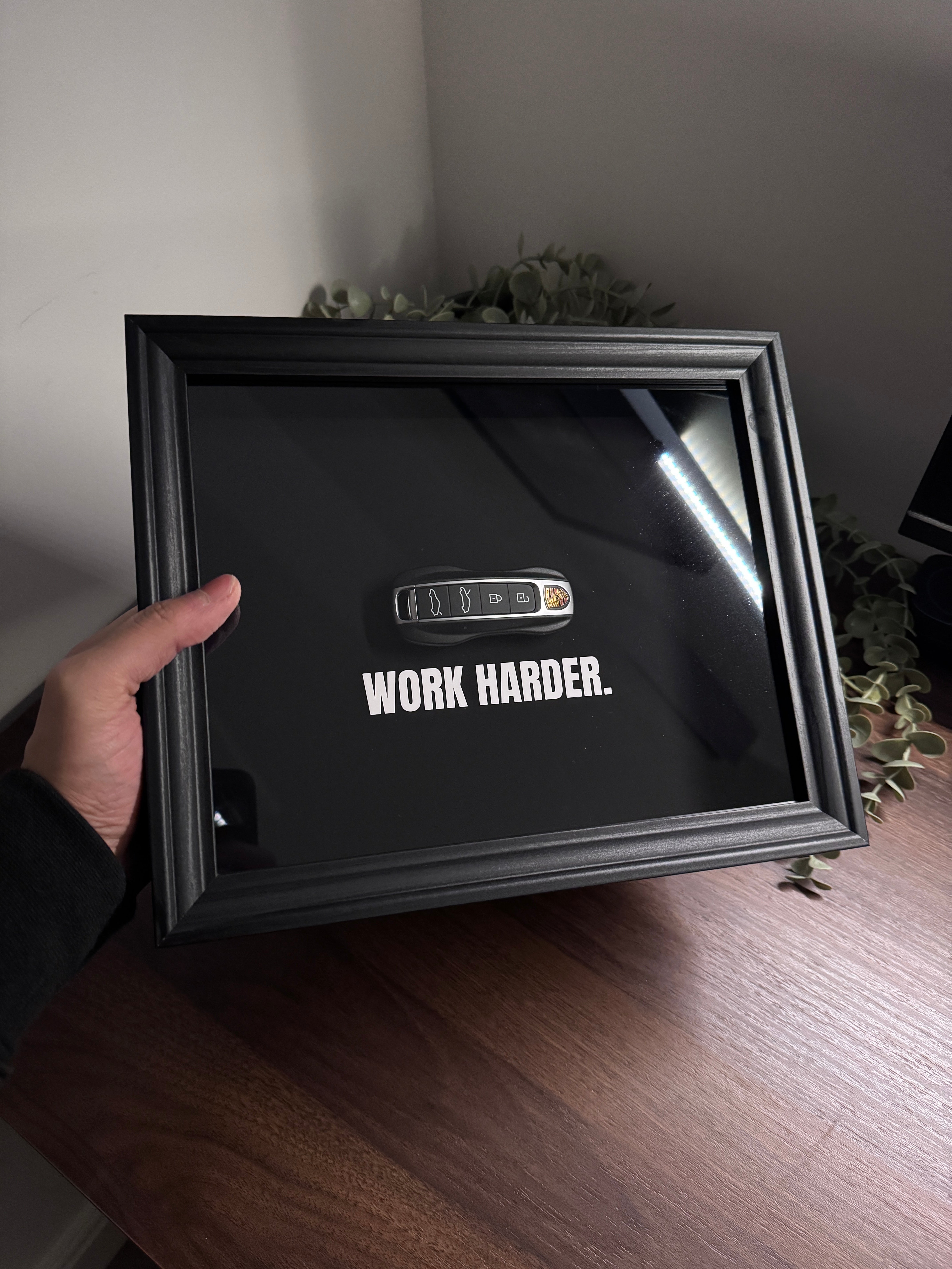 Porsche Key Frame – WORK HARDER