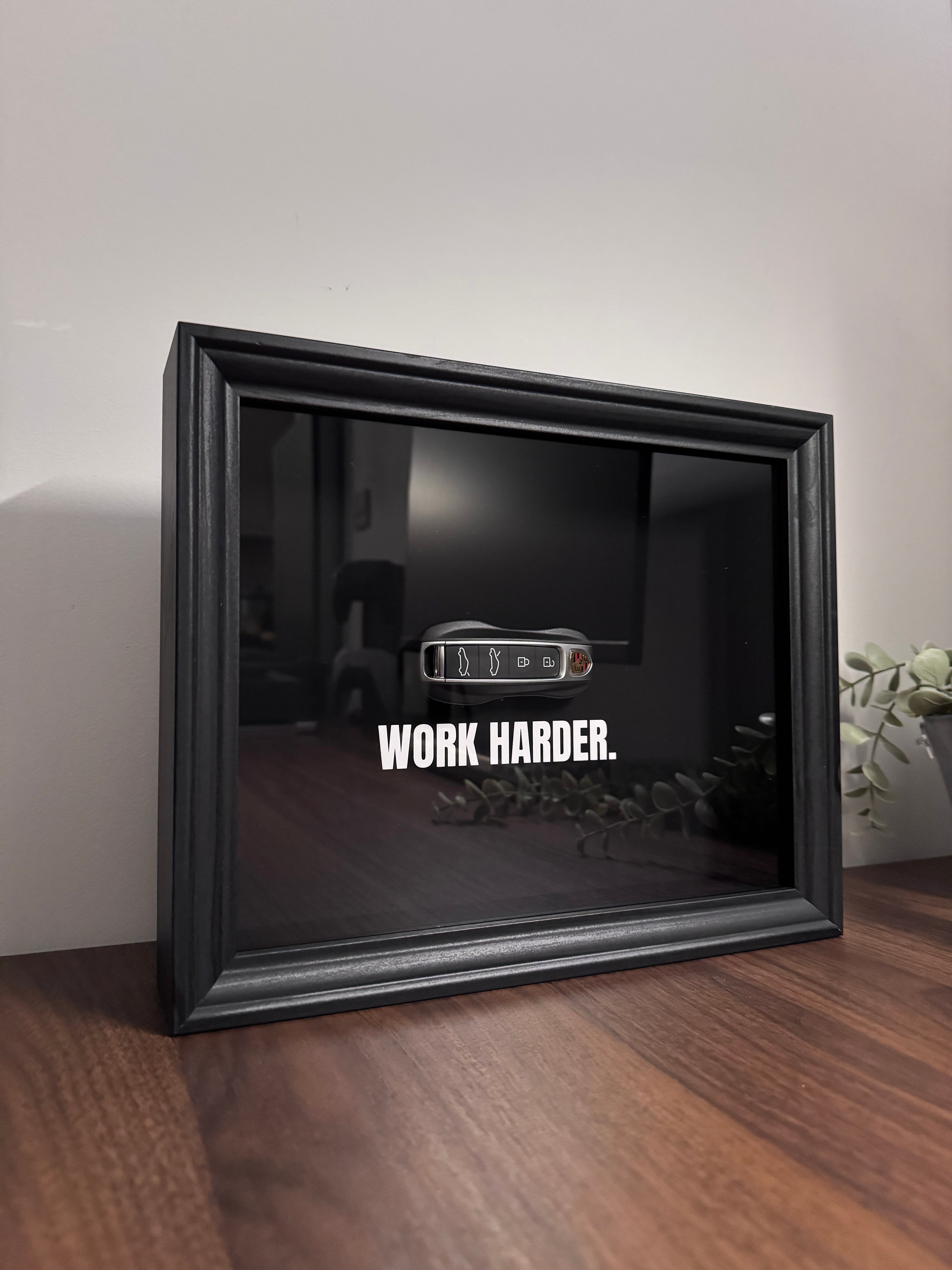Porsche Key Frame – WORK HARDER