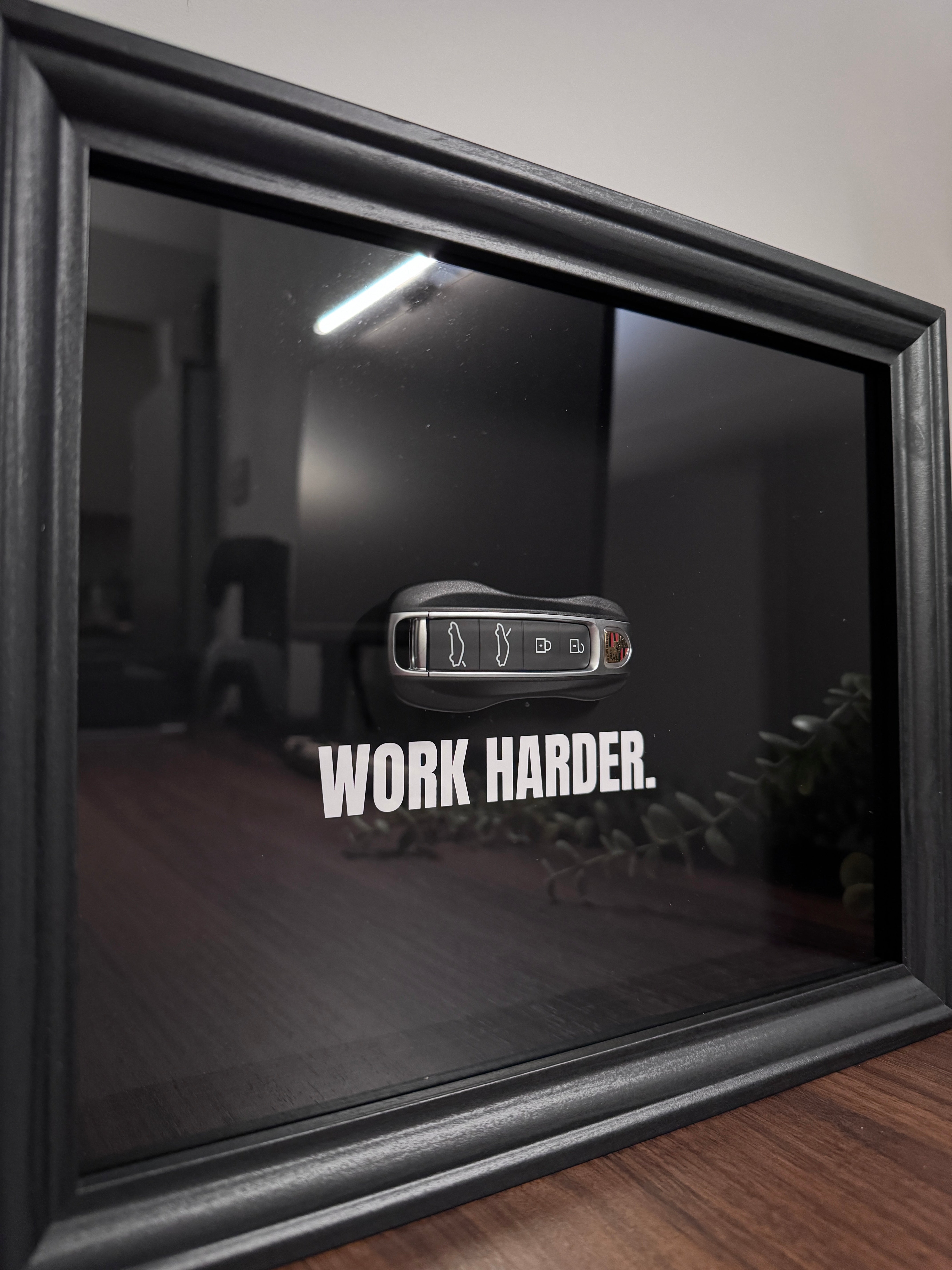 Porsche Key Frame – WORK HARDER