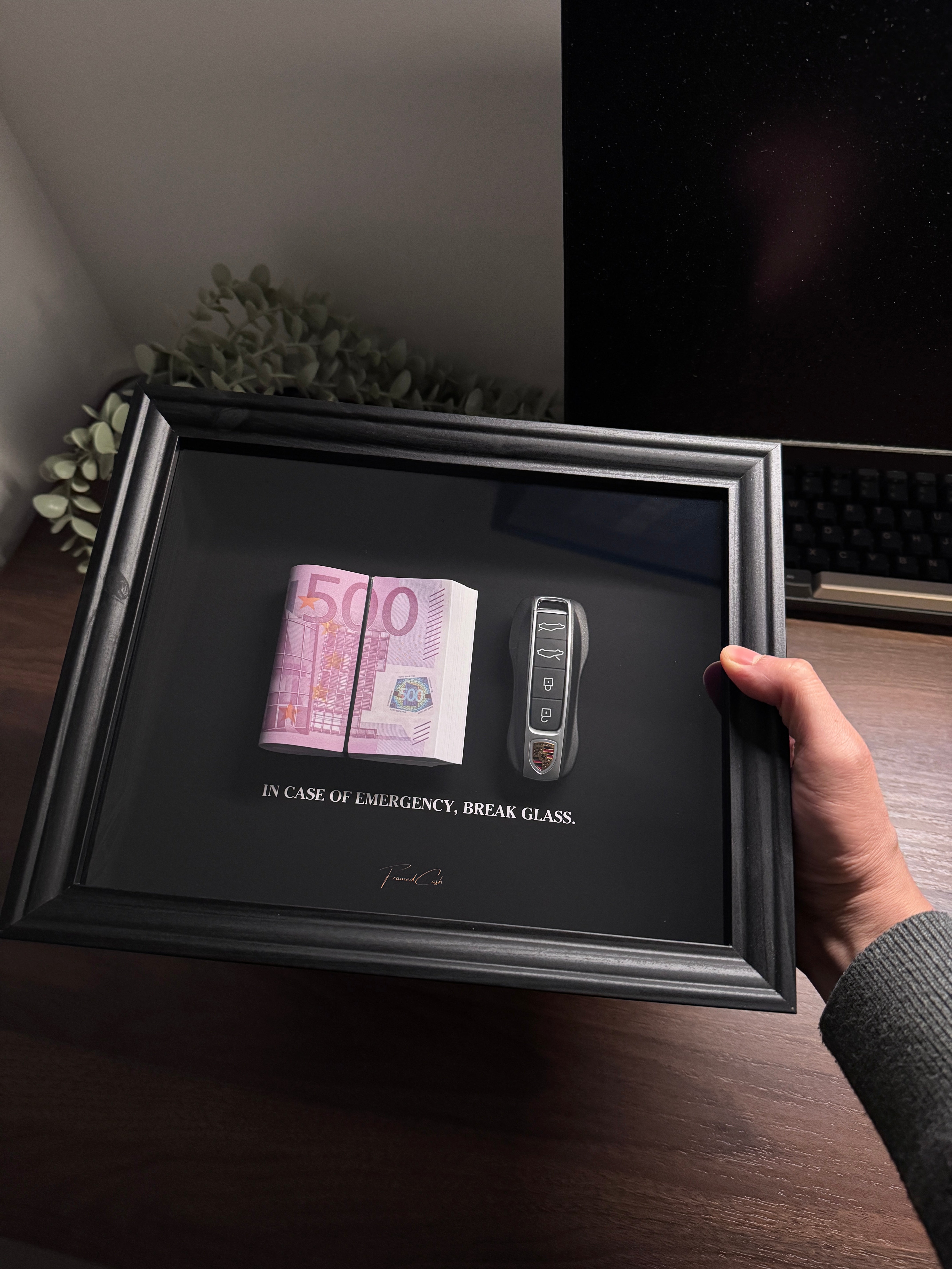 In Case of Emergency Frame - Porsche & Euro Edition