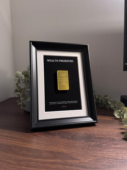 Digital & Physical Stores of Value - Set of 2 Mini Frames