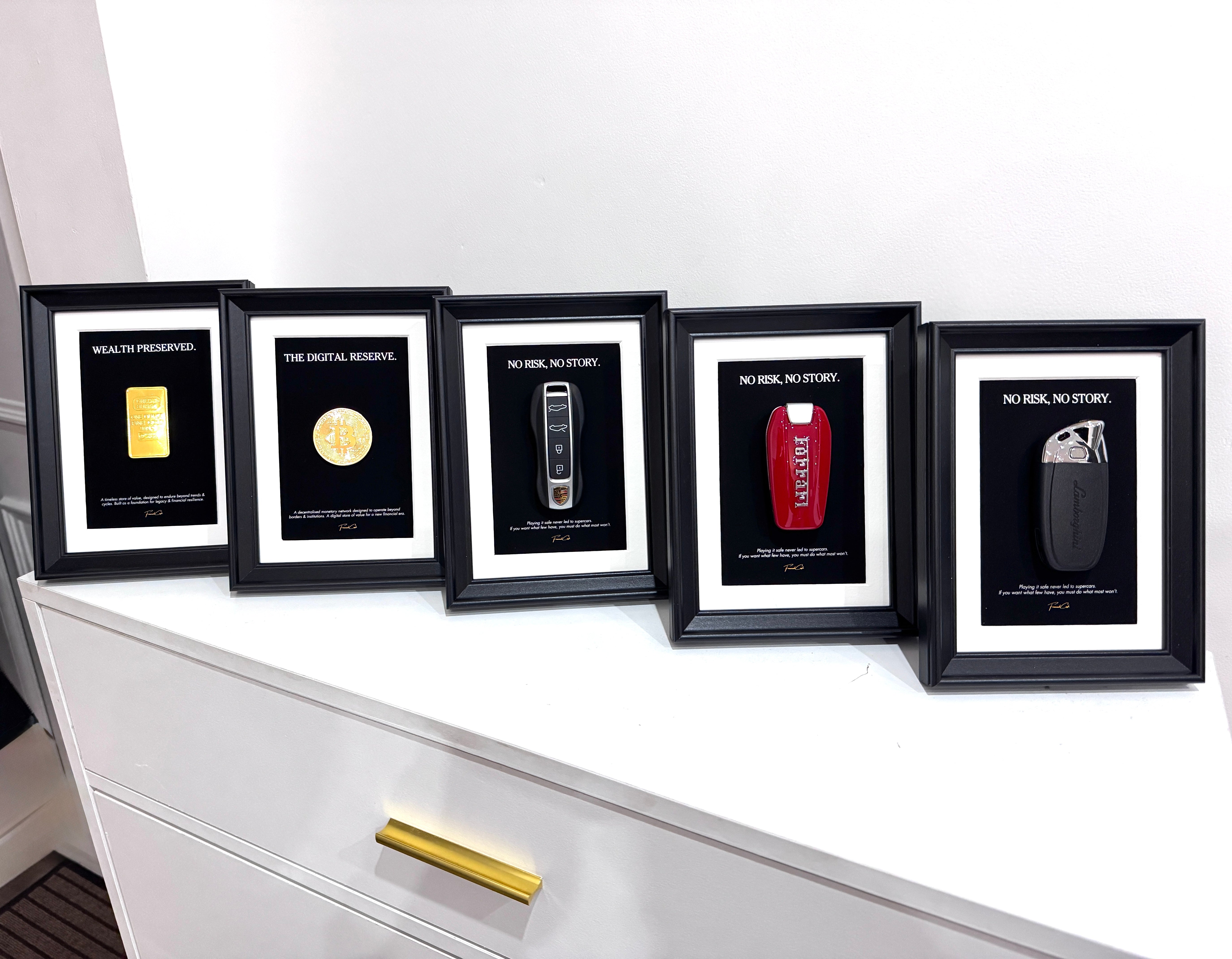 THE FOUNDATIONS COLLECTION - Set of 5 Mini Frames