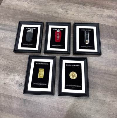 THE FOUNDATIONS COLLECTION - Set of 5 Mini Frames