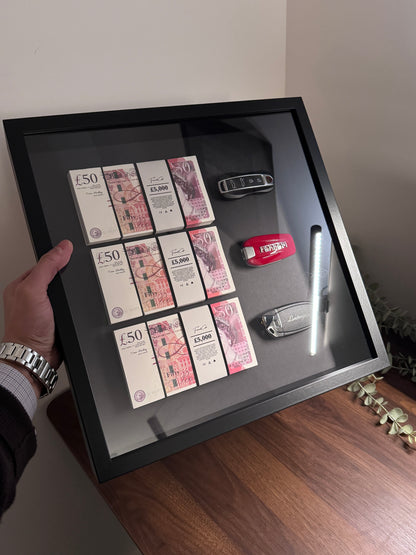 The Wealth Display – GBP & Supercar Keys