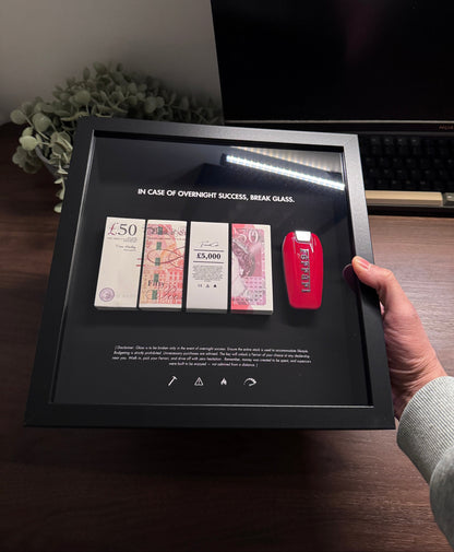 In Case Of Overnight Success Frame - GBP & Ferrari Edition