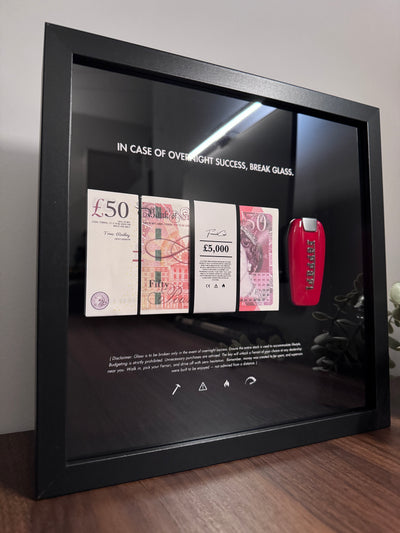 In Case Of Overnight Success Frame - GBP & Ferrari Edition