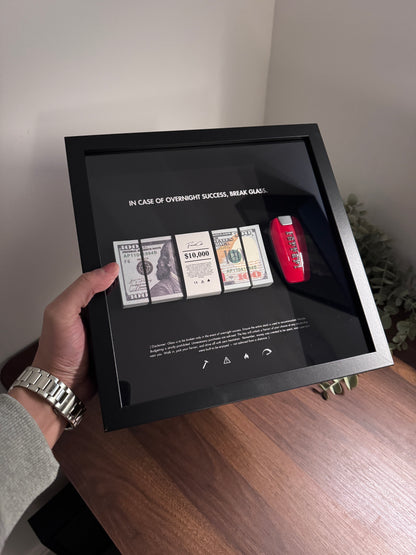 In Case Of Overnight Success Frame - USD & Ferrari Edition