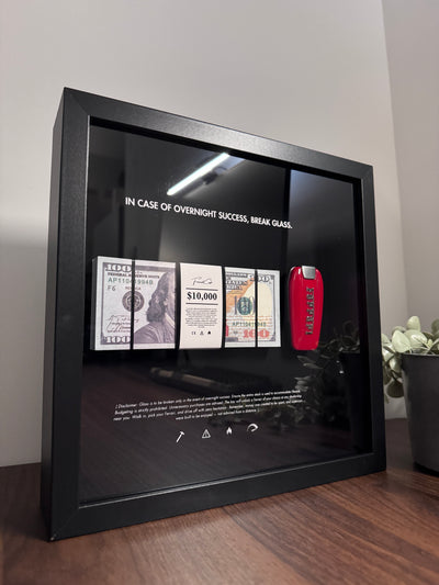 In Case Of Overnight Success Frame - USD & Ferrari Edition