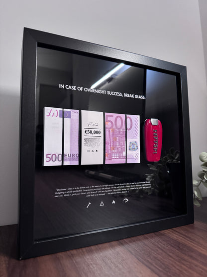 In Case Of Overnight Success Frame - Euro & Ferrari Edition