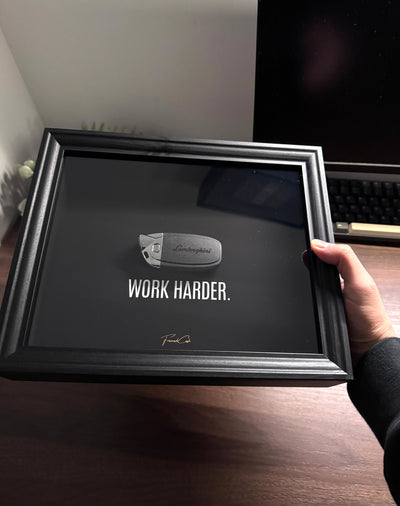 Lamborghini Key Framed – WORK HARDER