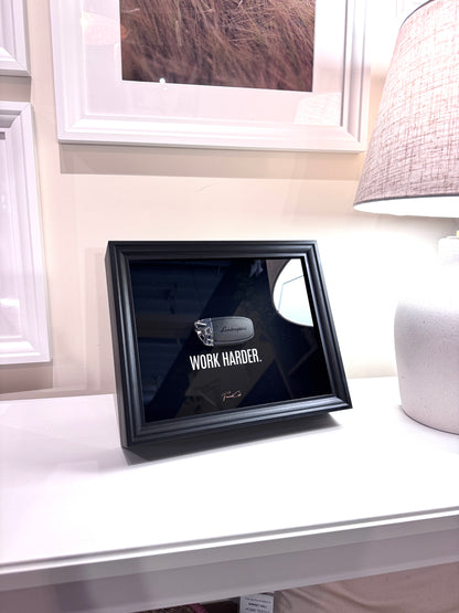Lamborghini Key Framed – WORK HARDER