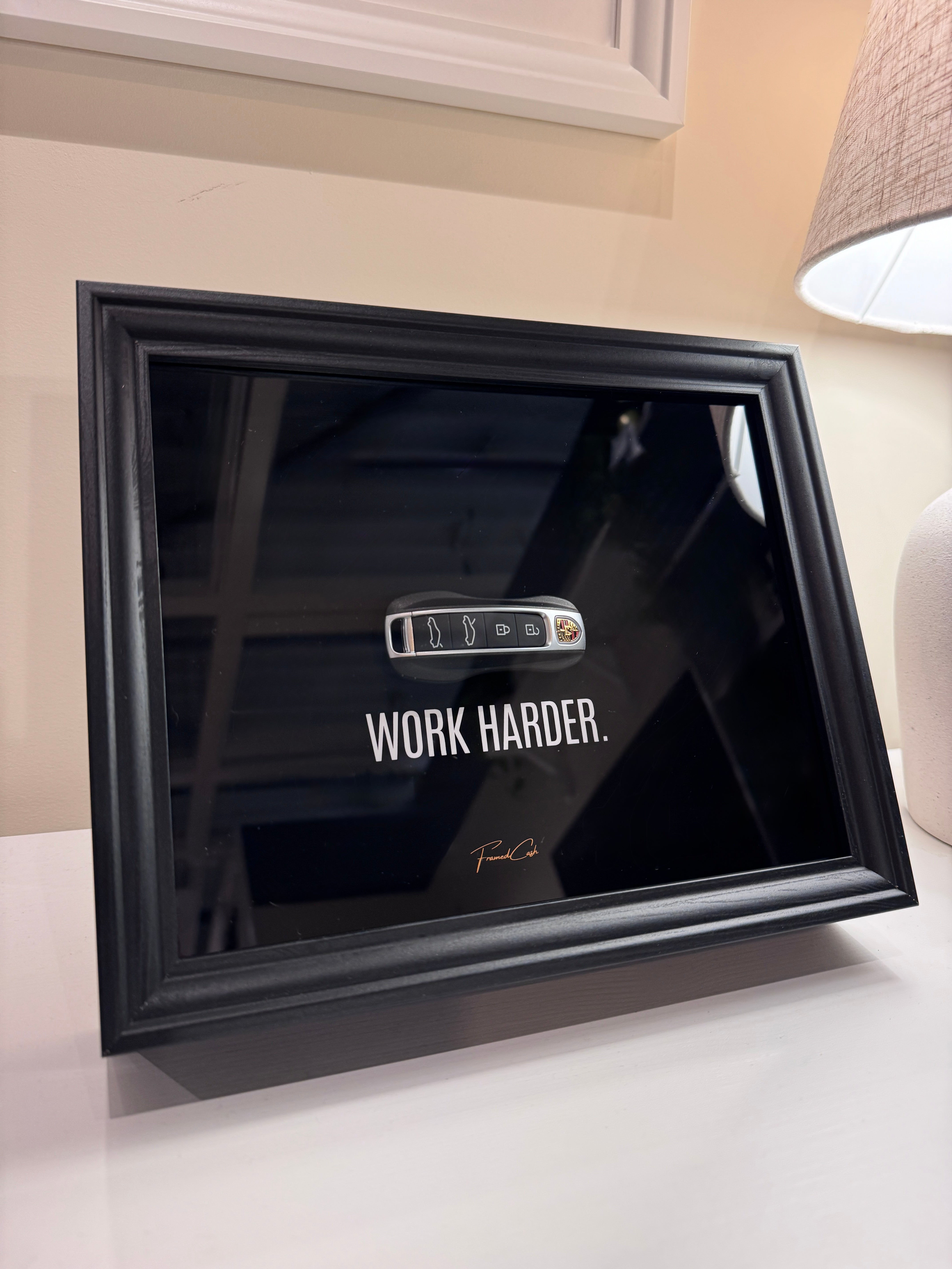 Porsche Key Framed – WORK HARDER