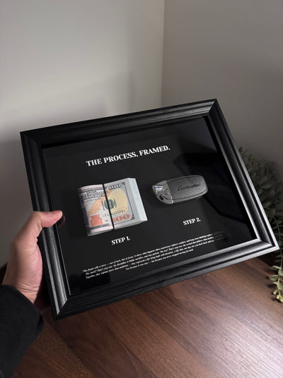 The Process, Framed - Lamborghini & USD Edition