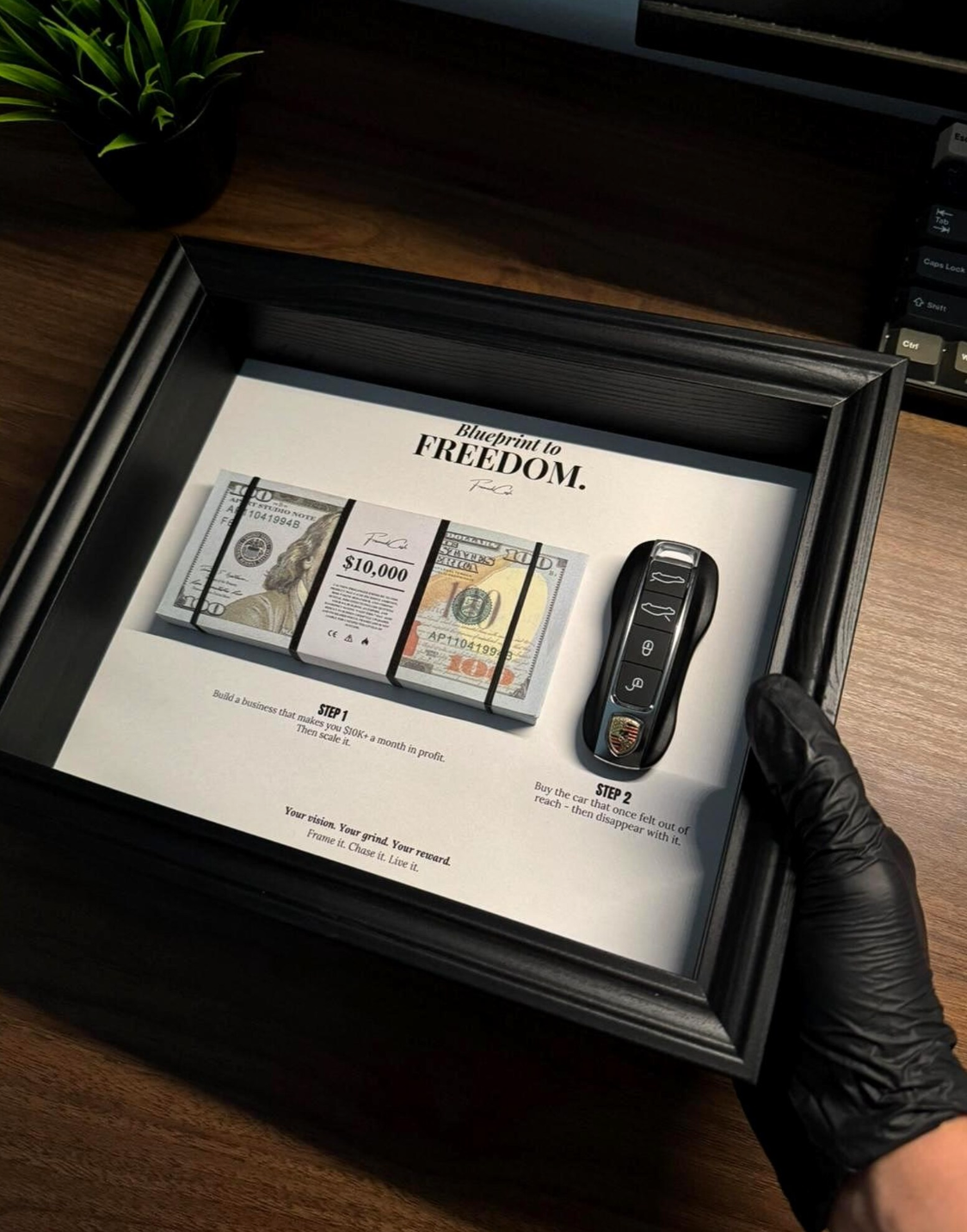 Blueprint to Freedom Frame