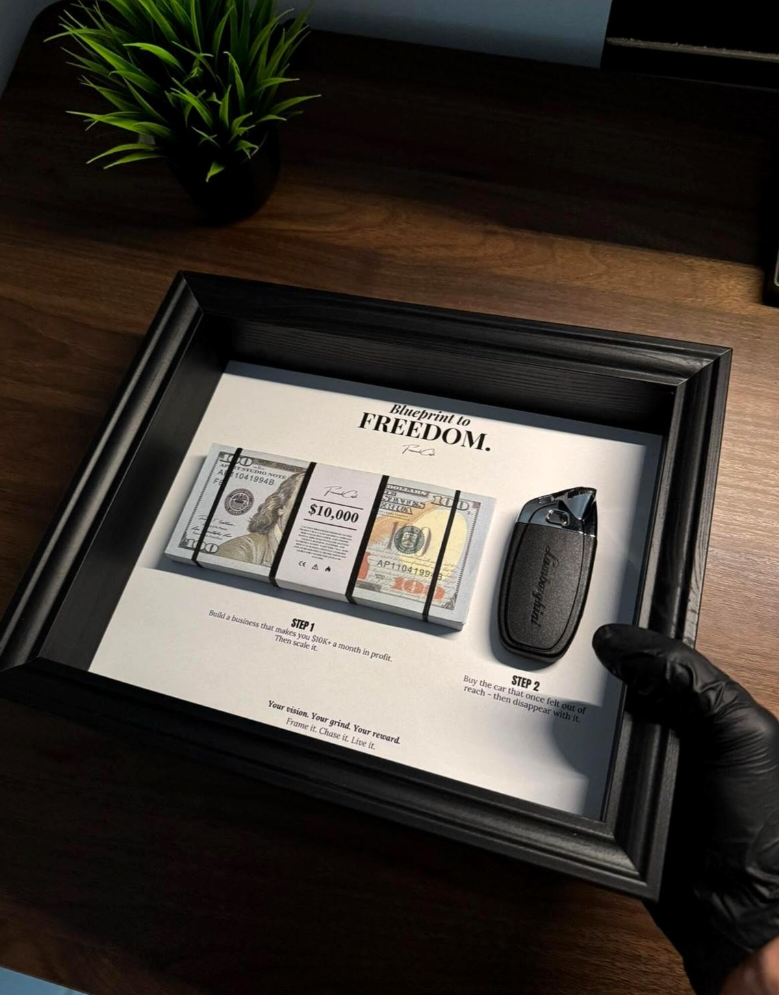 Blueprint to Freedom Frame