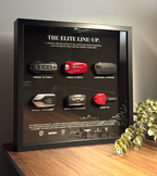 The Elite Line-Up | Luxury Supercar Keys Display